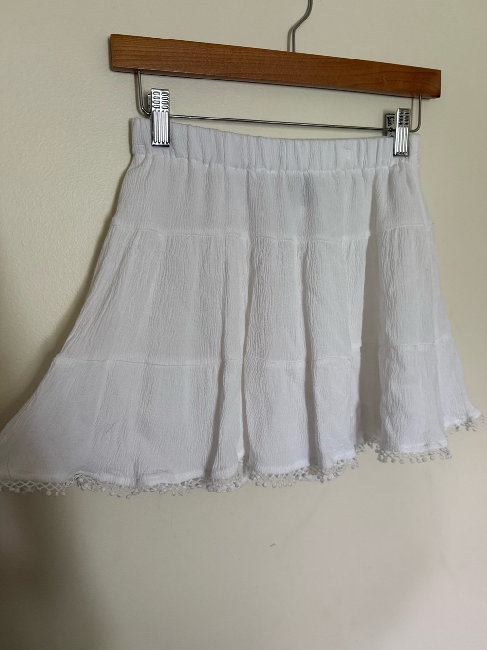 White Mini Skirt